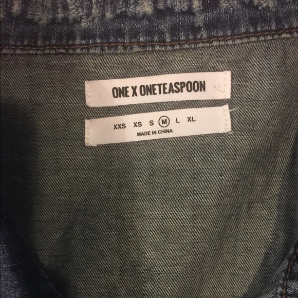 One Teaspoon Rock N Roller Denim Jacket - Medium - Picture 2 of 5